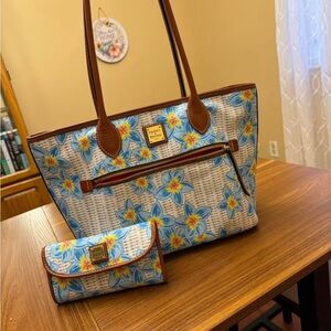 Dooney & Bourke Designer bag with matching wallet